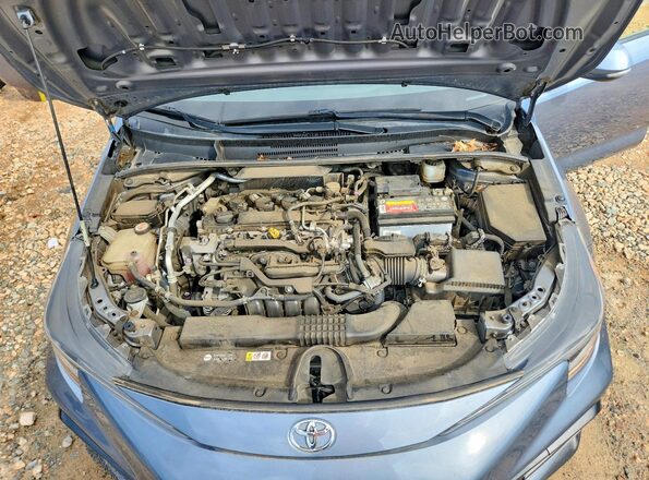 JTDS4RCE5LJ021532 2020 TOYOTA COROLLA Blue უკანა სალონის ხედი