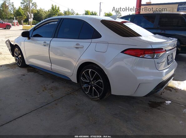 JTDS4RCE5LJ041778 2020 TOYOTA COROLLA White უკანა მარცხენა