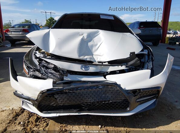 JTDS4RCE5LJ041778 2020 TOYOTA COROLLA White წინა ხედი