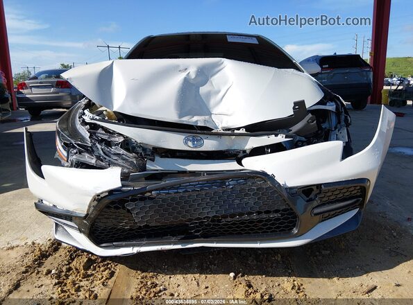 JTDS4RCE5LJ041778 2020 TOYOTA COROLLA White უკანა სალონის ხედი