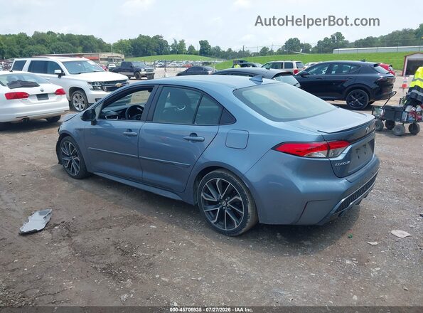 JTDS4RCE7LJ021449 2020 TOYOTA COROLLA Синий Задняя левая четверть