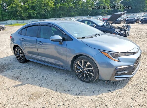 JTDS4RCE7LJ025548 2020 TOYOTA COROLLA Blue წინა მარჯვენა