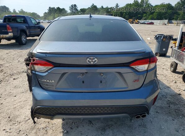 JTDS4RCE7LJ025548 2020 TOYOTA COROLLA Blue უკანა ხედი