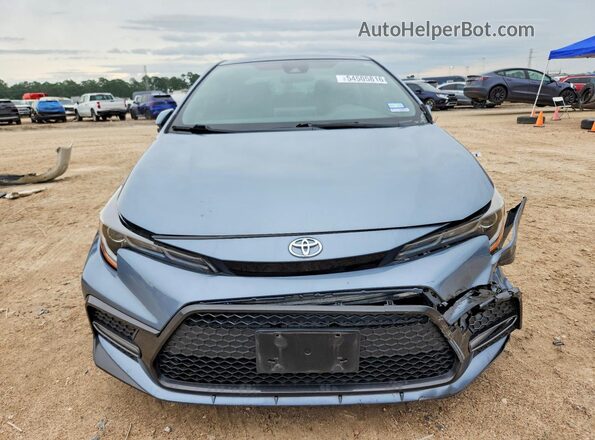 JTDS4RCE7LJ050868 2020 TOYOTA COROLLA Blue წინა ხედი