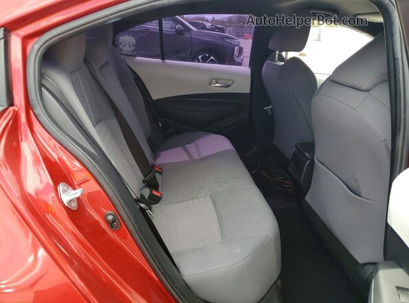JTDS4RCE7LJ053141 2020 TOYOTA COROLLA Red Rear seats view