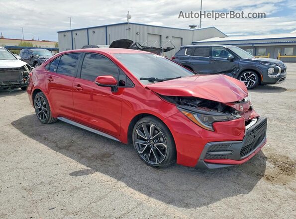 JTDS4RCE7LJ053141 2020 TOYOTA COROLLA Red Front right