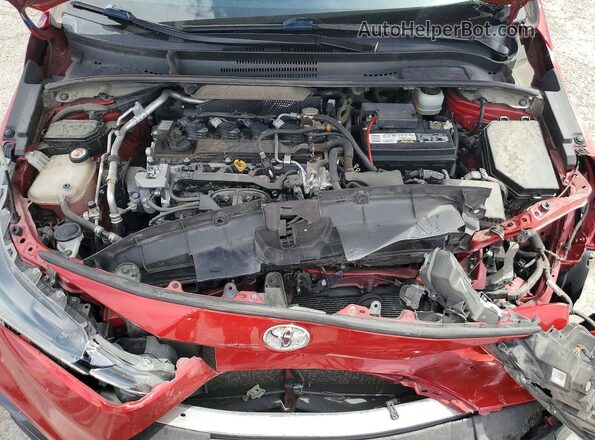 JTDS4RCE7LJ053141 2020 TOYOTA COROLLA Red Rear interior view
