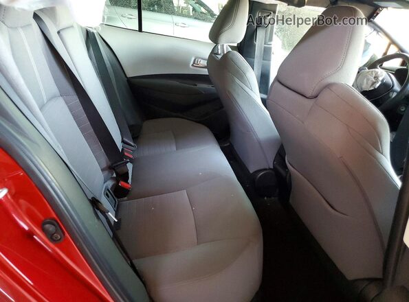 JTDS4RCE8LJ038177 2020 TOYOTA COROLLA Burgundy Widok tylnych siedzeń