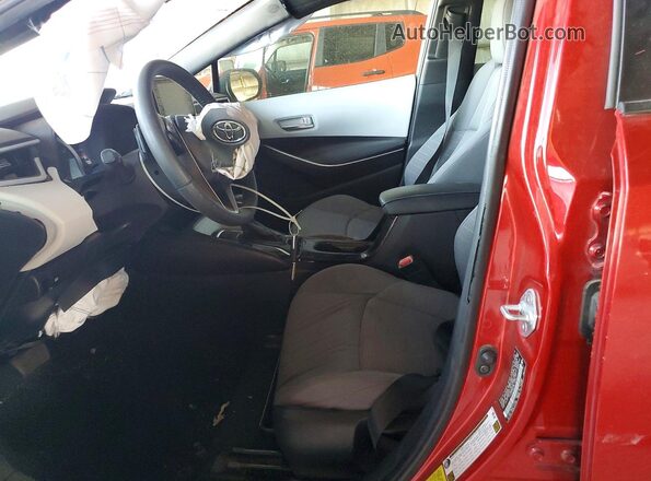 JTDS4RCE8LJ038177 2020 TOYOTA COROLLA Burgundy Widok wnętrza z przodu