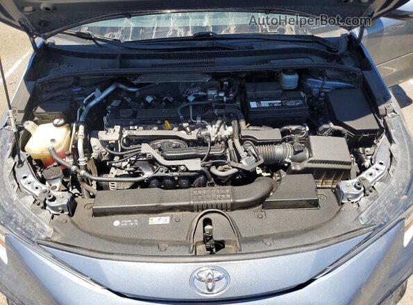 JTDS4RCE9LJ019928 2020 TOYOTA COROLLA Blue Սալոնի հետևի տեսք