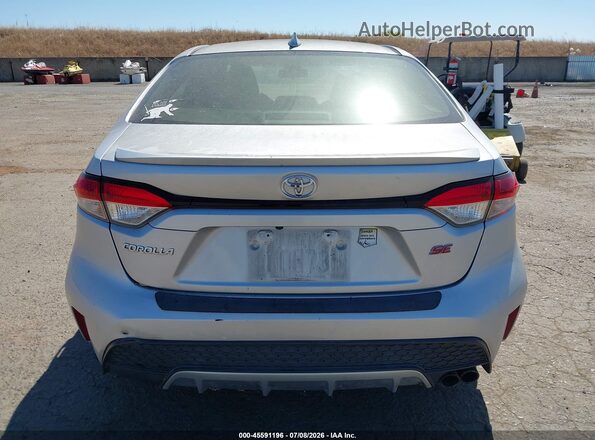 JTDS4RCE9LJ037295 2020 TOYOTA COROLLA Silver 