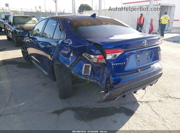 JTDS4RCEXLJ007710 2020 TOYOTA COROLLA Blue Rear left