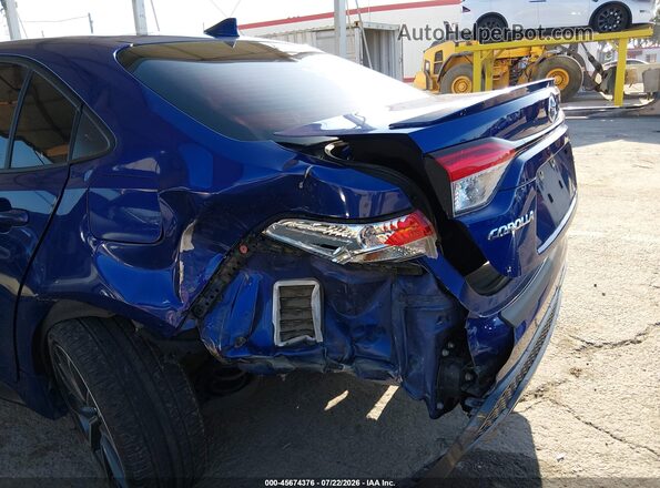 JTDS4RCEXLJ007710 2020 TOYOTA COROLLA Blue 