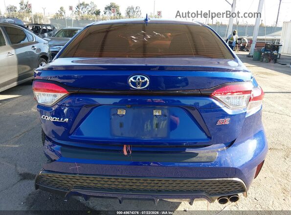 JTDS4RCEXLJ007710 2020 TOYOTA COROLLA Blue 