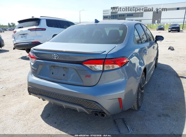 JTDS4RCEXLJ008100 2020 TOYOTA COROLLA Blue Trasero derecho