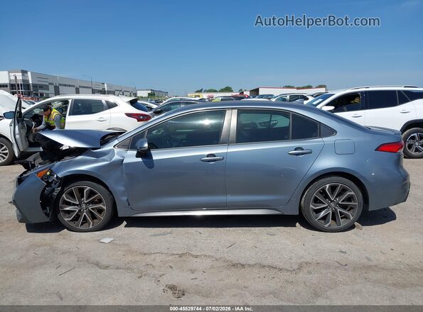 JTDS4RCEXLJ008100 2020 TOYOTA COROLLA Blue Vista interior de 360 grados