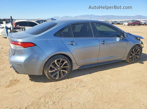 JTDS4RCEXLJ021820 2020 TOYOTA COROLLA Gray Հետևի աջ