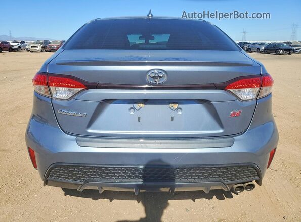 JTDS4RCEXLJ021820 2020 TOYOTA COROLLA Gray Հետևի տեսք