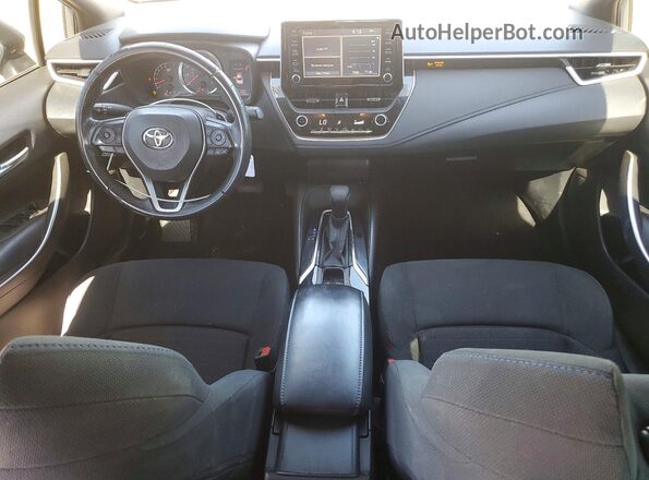 JTDS4RCEXLJ021820 2020 TOYOTA COROLLA Gray Առջևի վահանակի տեսք