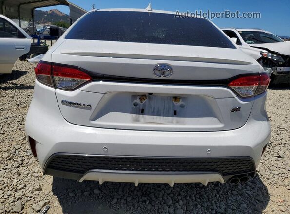 JTDS4RCEXLJ028766 2020 TOYOTA COROLLA White Հետևի տեսք