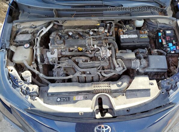 JTDS4RCEXLJ030128 2020 TOYOTA COROLLA Blue Вид задньої частини салону