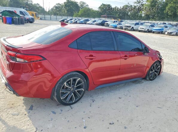 JTDT4MCE1MJ057968 2021 TOYOTA COROLLA Red Tył prawy