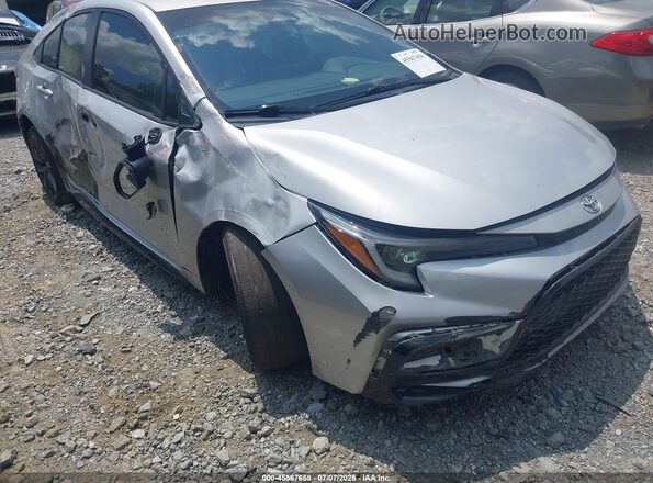 JTDT4MCE2PJ103280 2023 TOYOTA COROLLA Silver წინა ხედი