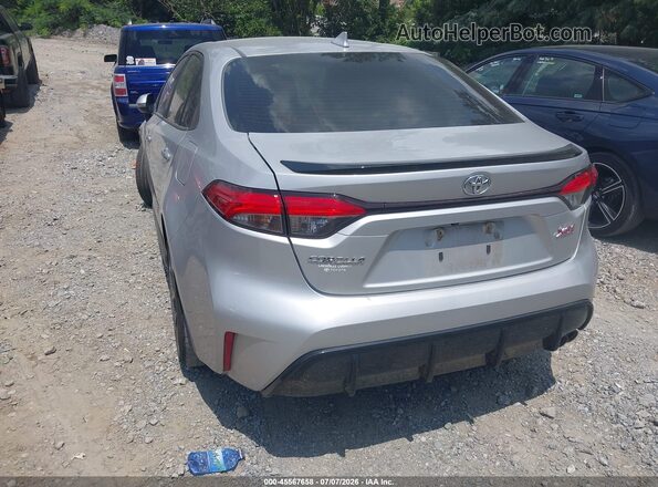 JTDT4MCE2PJ103280 2023 TOYOTA COROLLA Silver უკანა მარცხენა