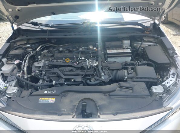 JTDT4MCE2PJ103280 2023 TOYOTA COROLLA Silver უკანა ხედი