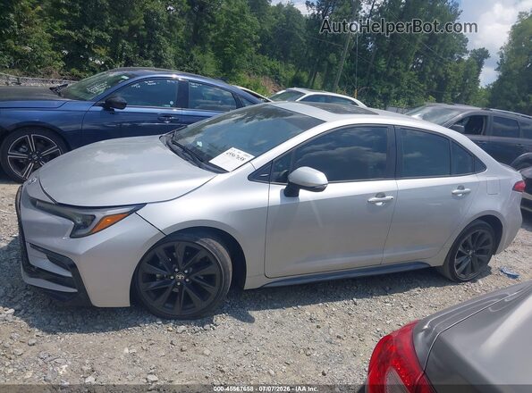 JTDT4MCE2PJ103280 2023 TOYOTA COROLLA Silver სალონის 360-გრადუსიანი ხედი