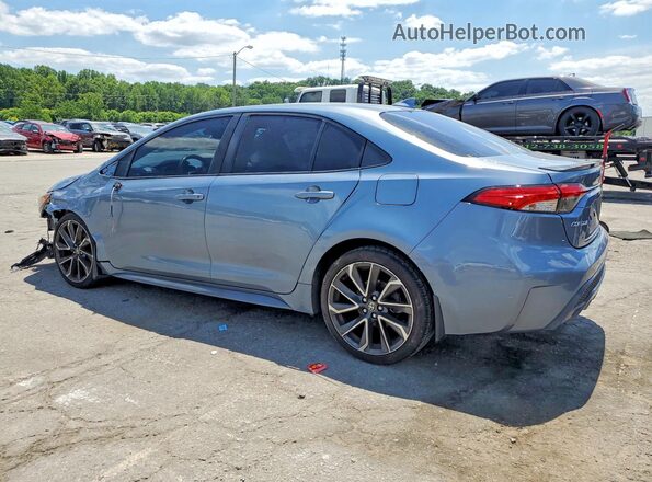 JTDT4RCE7LJ016403 2020 TOYOTA COROLLA Gray Rear left