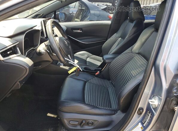JTDT4RCE7LJ016403 2020 TOYOTA COROLLA Gray Front interior view