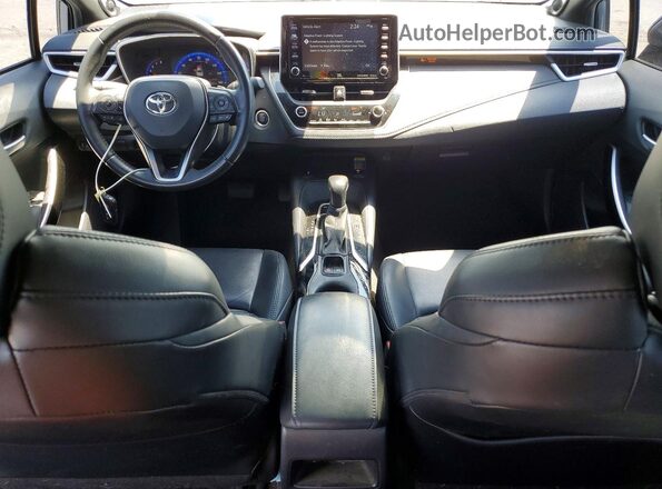 JTDT4RCE7LJ016403 2020 TOYOTA COROLLA Gray Dashboard view