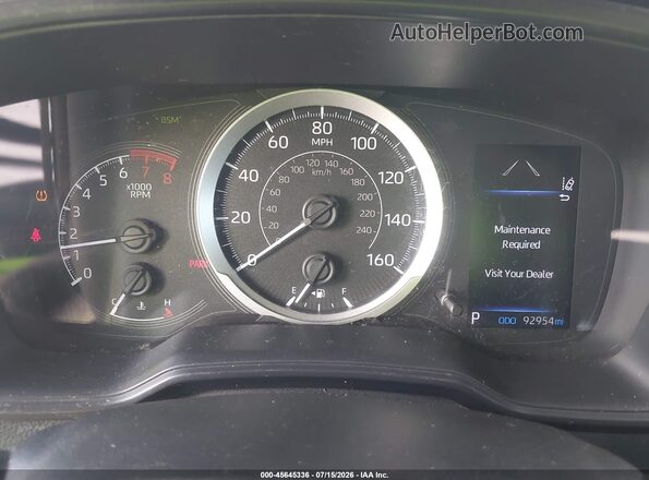 JTDVPMAE3MJ145360 2021 TOYOTA COROLLA Light Blue Widok tylnych siedzeń