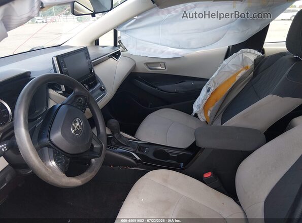 JTDVPMAE4MJ156285 2021 TOYOTA COROLLA Black წინა სალონის ხედი