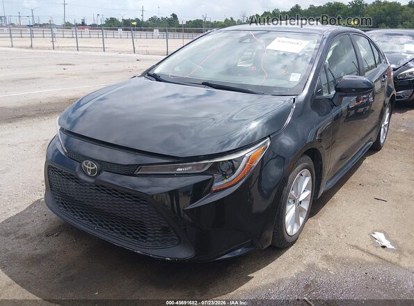 JTDVPMAE4MJ156285 2021 TOYOTA COROLLA Black წინა მარცხენა ხედი სამი მეოთხედიდან