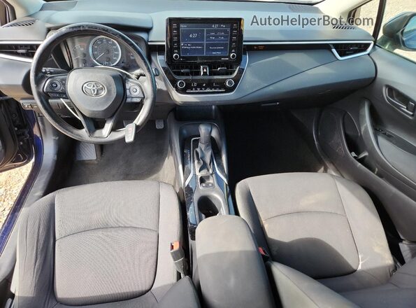 JTDVPMAE6NJ206525 2022 TOYOTA COROLLA Синий Вид панели приборов