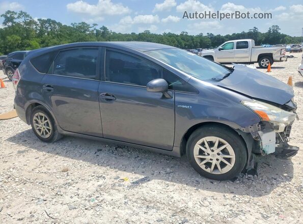 JTDZN3EU6HJ067357 2017 TOYOTA PRIUS Gray Przód prawy