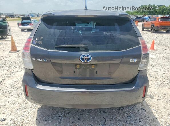 JTDZN3EU6HJ067357 2017 TOYOTA PRIUS Gray Widok z tyłu
