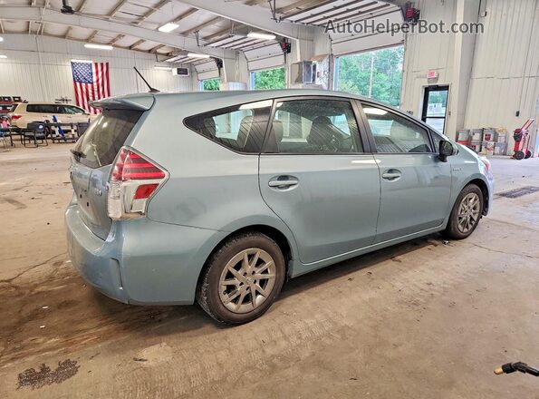JTDZN3EUXGJ048633 2016 TOYOTA PRIUS Blue Tył prawy
