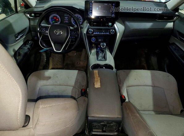 JTEAAAAH0MJ083193 2021 TOYOTA VENZA Gold Vista del salpicadero