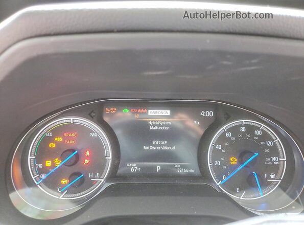 JTEAAAAH0PJ119503 2023 TOYOTA VENZA Gray Instrument cluster view
