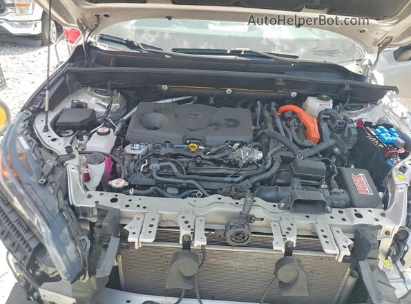 JTEAAAAH0PJ127147 2023 TOYOTA VENZA Silver Widok komory silnika