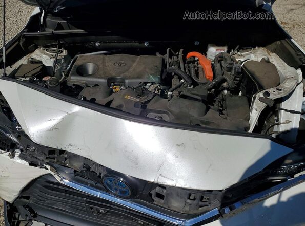 JTEAAAAH1MJ034875 2021 TOYOTA VENZA White Widok komory silnika