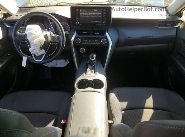 JTEAAAAH1MJ034875 2021 TOYOTA VENZA White Widok deski rozdzielczej