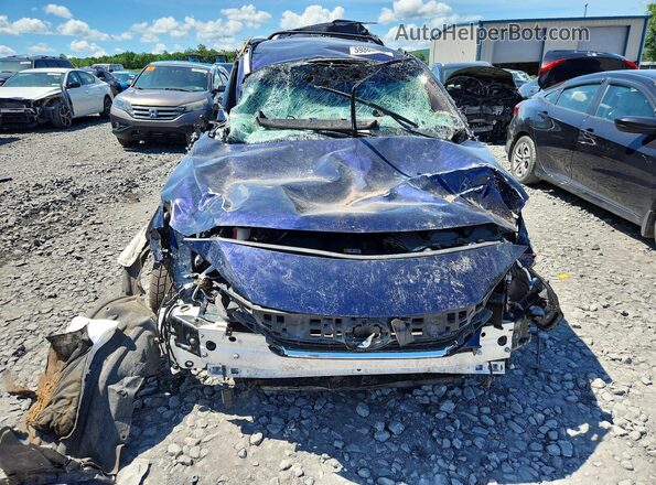 JTEAAAAH1MJ063454 2021 TOYOTA VENZA Blue Vista frontal