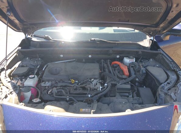 JTEAAAAH1MJ069495 2021 TOYOTA VENZA Dark Blue Widok z tyłu