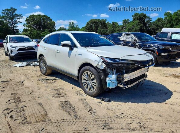 JTEAAAAH1MJ073286 2021 TOYOTA VENZA White Delantero derecho
