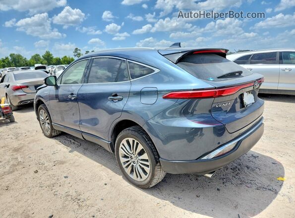 JTEAAAAH1MJ074499 2021 TOYOTA VENZA Blue Հետևի ձախ