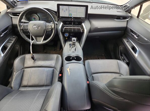 JTEAAAAH1MJ074499 2021 TOYOTA VENZA Blue Առջևի վահանակի տեսք